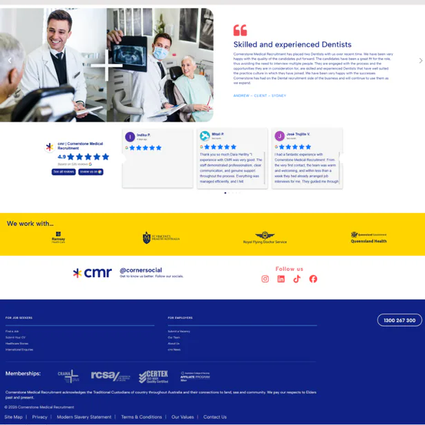Dental practice team showing X-ray imaging with smiling dentist, patient consultation scene, and professional staff in clinical setting demonstrating quality healthcare service